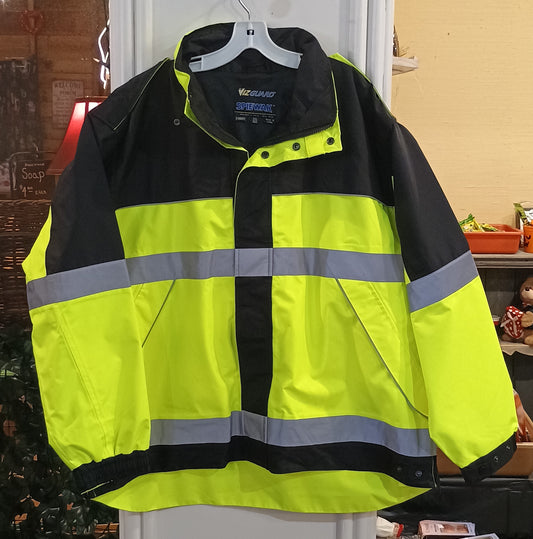 Spiewak VizGuard Two Tone ANSI System Parka Size 2xl